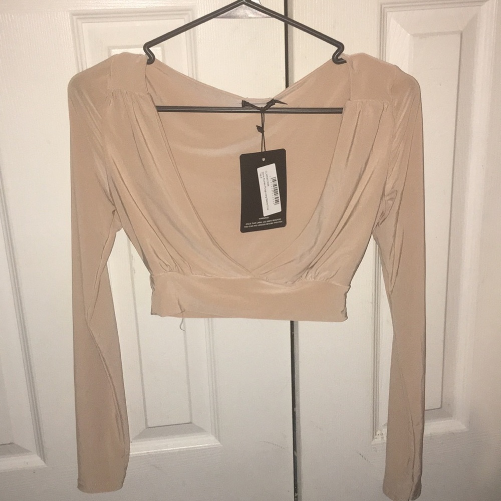long sleeve crop too